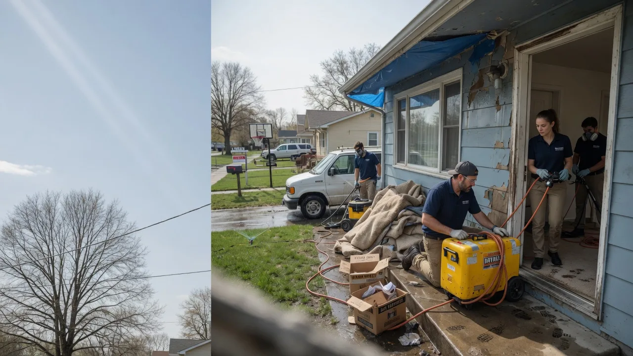 Basement Flood Cleanup in Canadian, TX near me